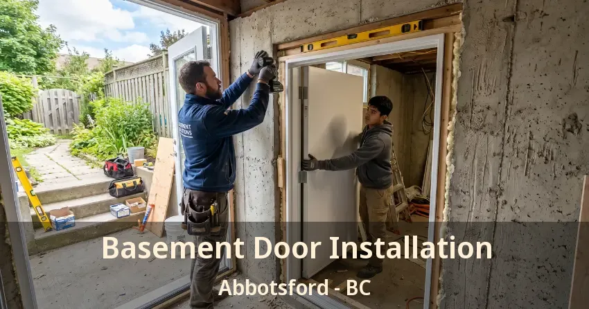 Basement Door Installation Abbotsford - BC