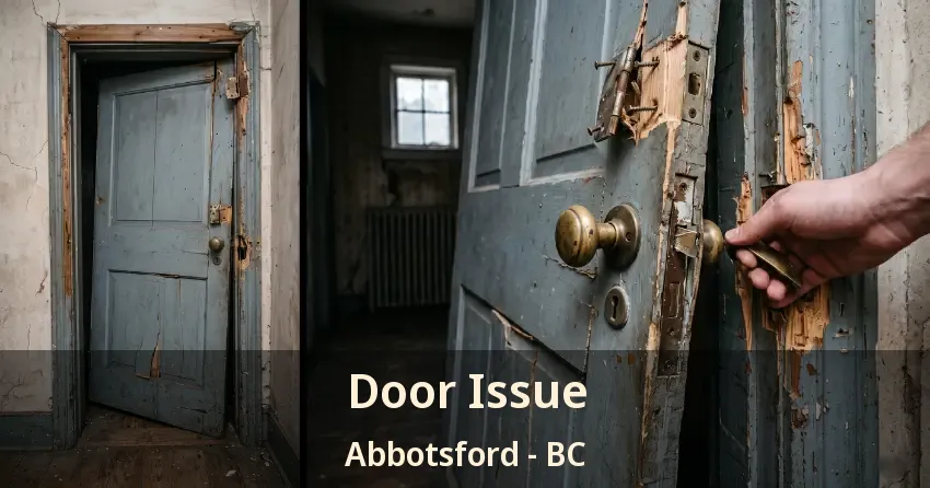 Door Issue Abbotsford - BC Door Issue Abbotsford - BC